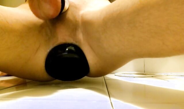 Twink's Secret Work Masturbation with a Toy