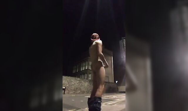 Exhibitionist Twinks Masturbating Outdoors 2