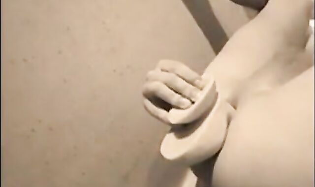 Twink Takes a Big Dildo Balls Deep