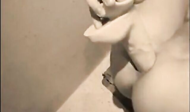 Twink Takes a Big Dildo Balls Deep