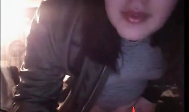 Chubby Crossdresser Shakes His Booty