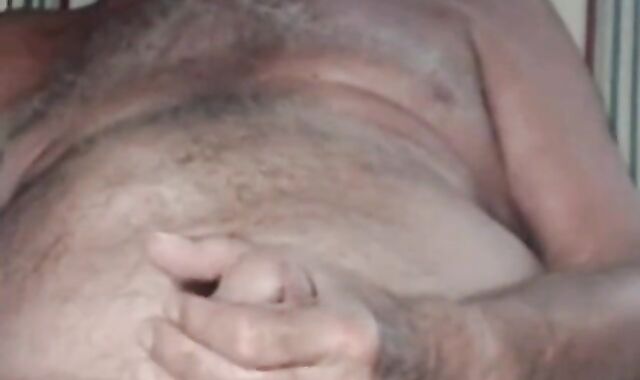 Grandpa Strokes on Cam