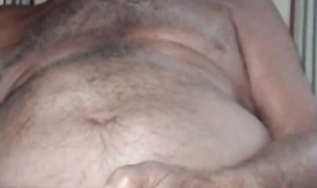 Grandpa Strokes on Cam