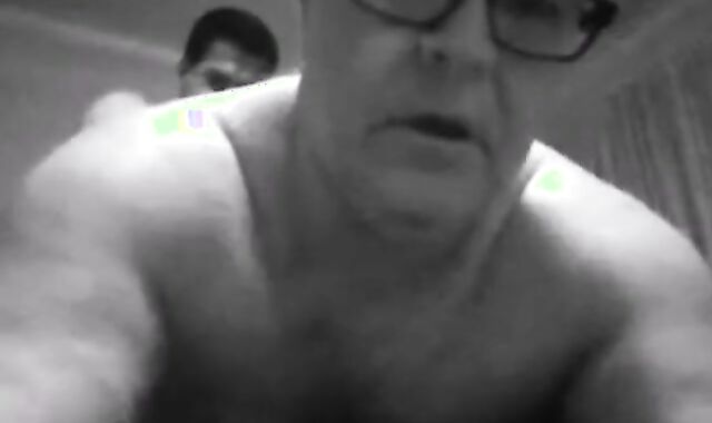 Daddy's Bareback Blowjob with Asian Bear