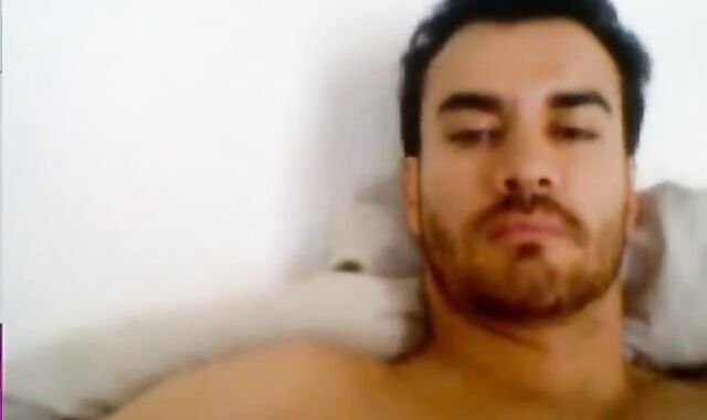 David Zepeda Masturbating on Webcam