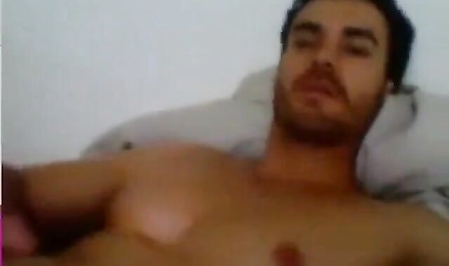 David Zepeda Masturbating on Webcam