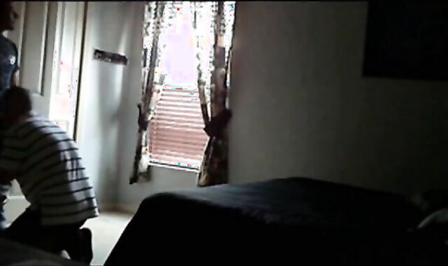 Latin Handyman Sucks Amateur Dick