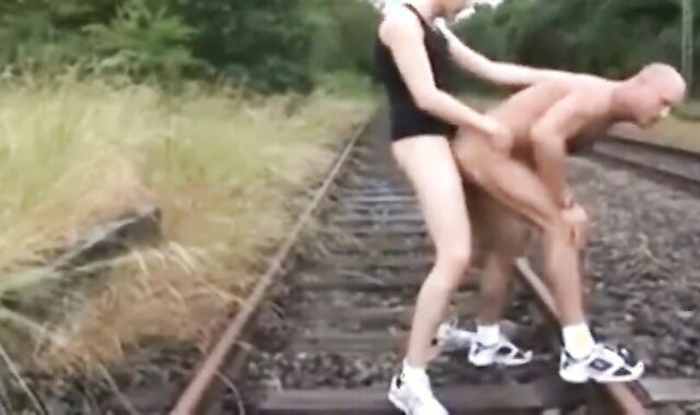 Outdoor Bear Fun on the Railroad