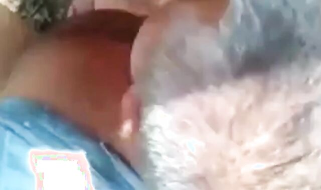 Mature Gay Bear Blowjob in the Woods