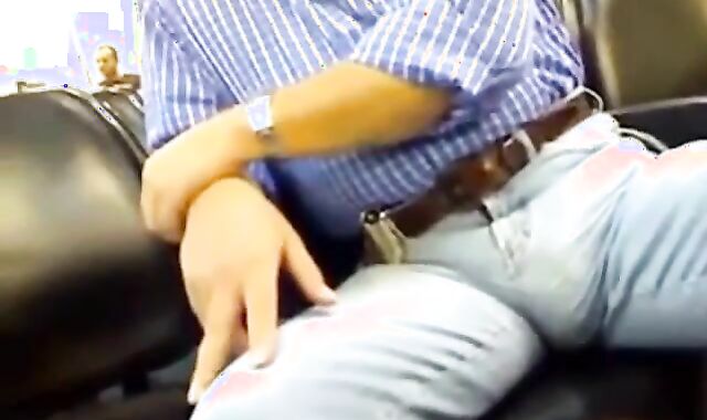 Big-Cock Daddy's Bulge Outdoors