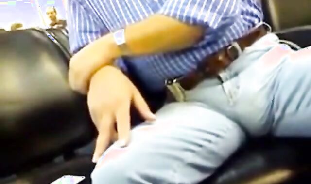 Big-Cock Daddy's Bulge Outdoors