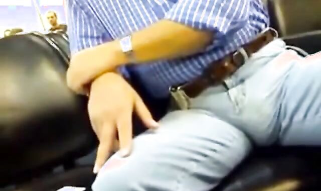 Big-Cock Daddy's Bulge Outdoors