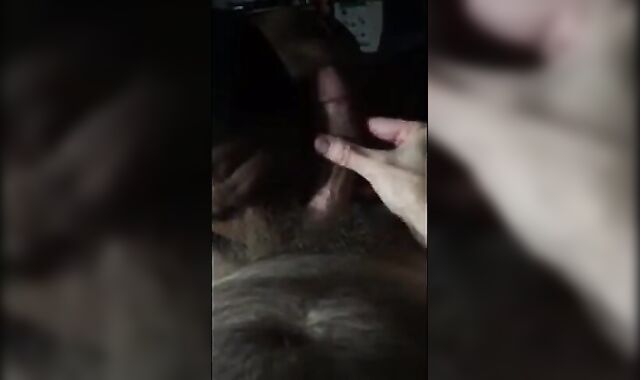 Black Stud Sucks Verbal White Cock