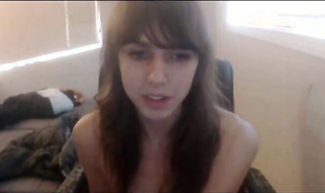 Femboy Alice Cums Hard on Webcam