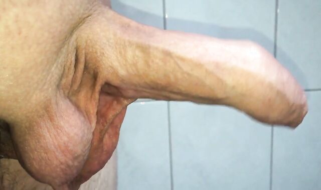 Uncut Cock Cums 3 Times in a Row