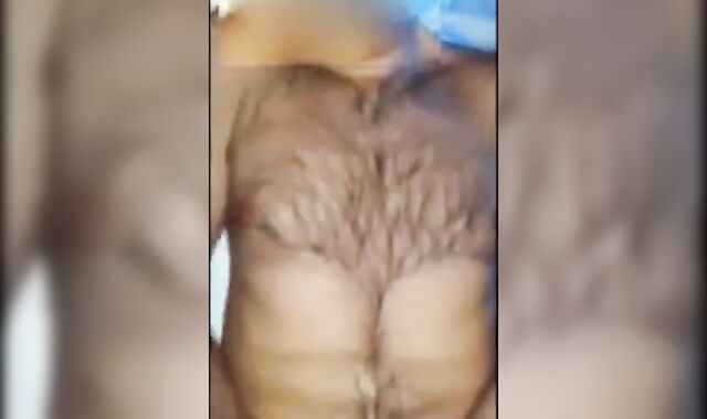 Bearded Arab Man and I in a Hotel Room