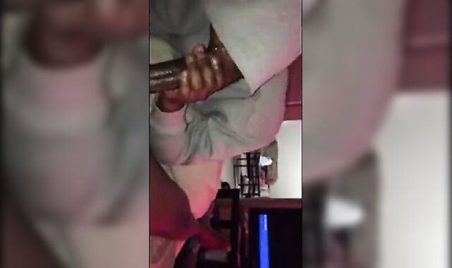 Big Black Cock Gets Sucked by Amateur