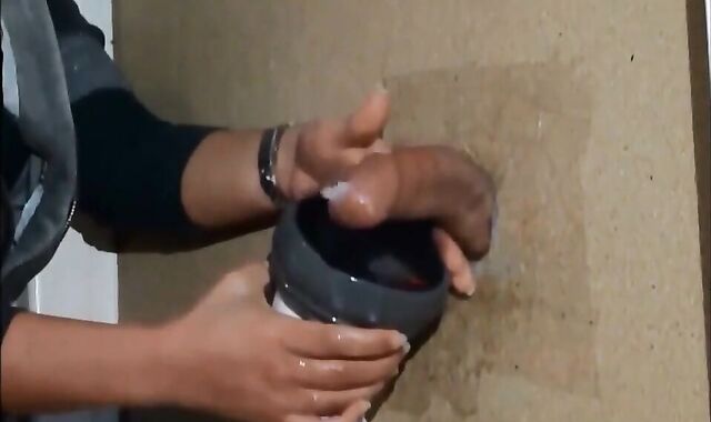 Glory Hole Amateur Takes on Big Cocks