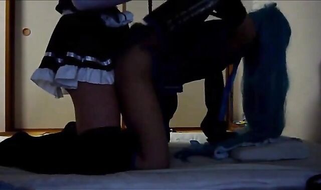 Japanese Crossdressing Twink's Amateur Tape 2