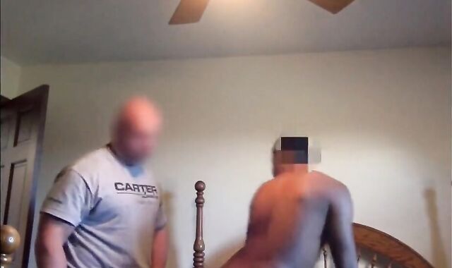 White Thug Barebacks Black Guy