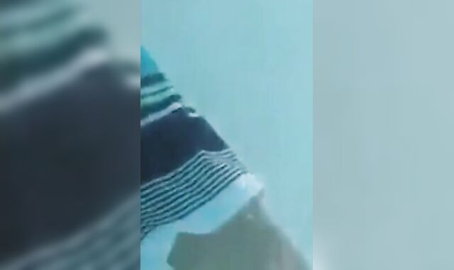 Underwater Jerk-Off Session Outdoors - Amateur Style