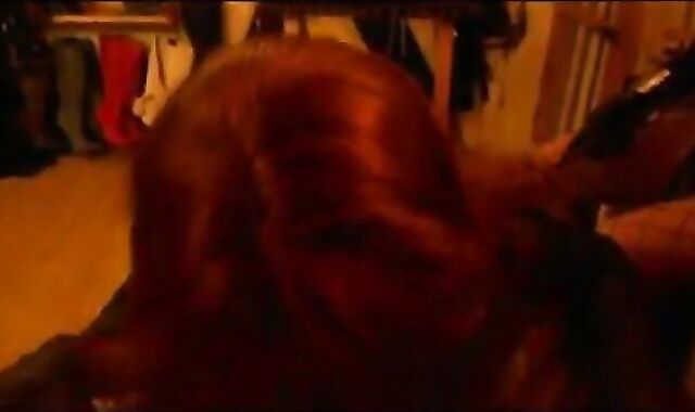 Kinky Crossdresser Bareback Session with Vanessa and Lady Eva