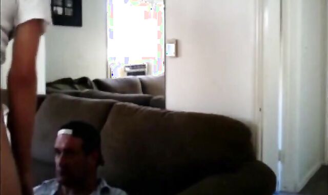 Old Man Sucks Big Dick of a Young Man