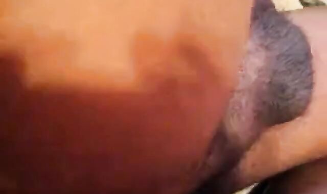 Older Black Man Barebacks Younger Amateur