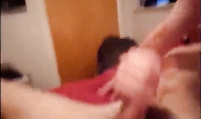 Old Man Barebacks a Skinny Twink on Webcam