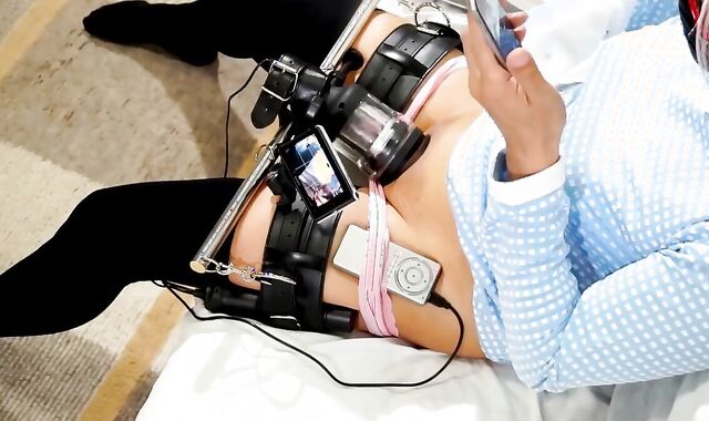 Cyclone Crossdresser Plays with Sex Toy