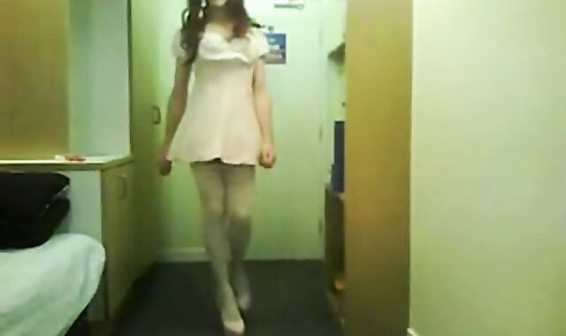 Sissy Twink Amateur Crossdresser Fun