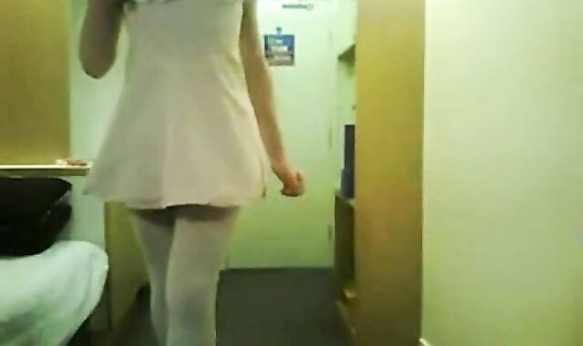 Sissy Twink Amateur Crossdresser Fun