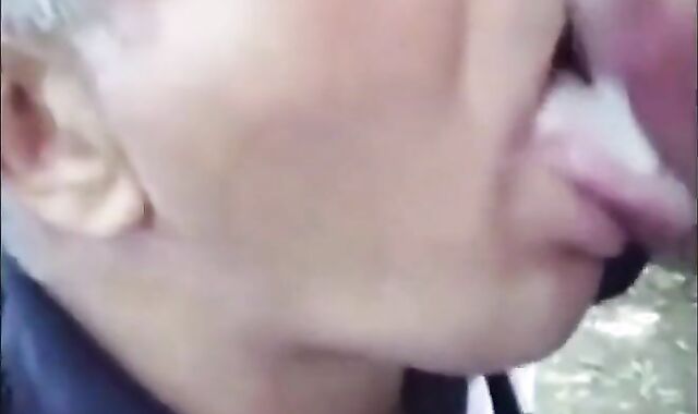 Sucking Cock in the Woods