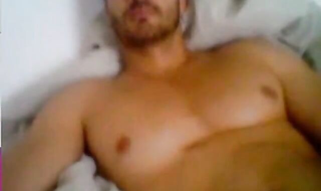 David Zepeda Masturbating on Webcam 2