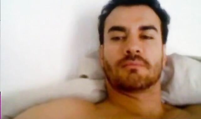 David Zepeda Masturbating on Webcam 2