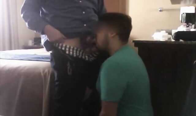 Twink Swallows Married Daddy's Cum