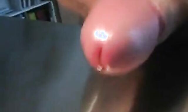 Uncut Foreskin Close-up: Jerk-off and Cum