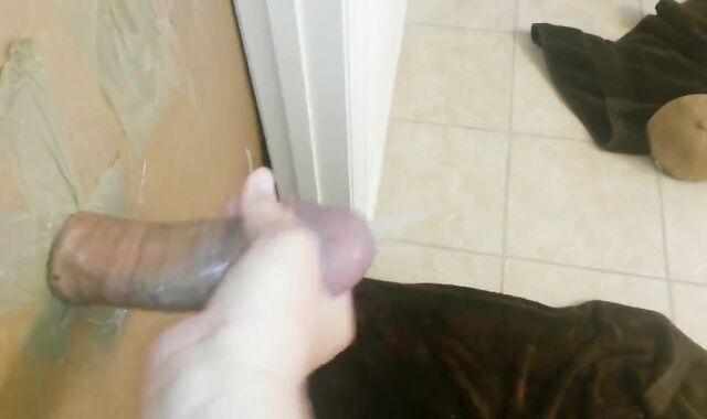 Big Cock Glory Hole Handjob