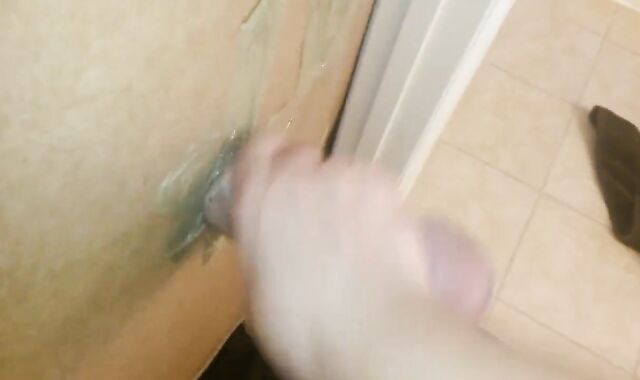 Big Cock Glory Hole Handjob