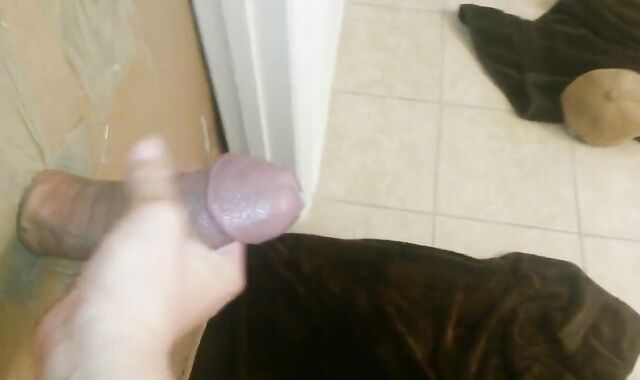 Big Cock Glory Hole Handjob