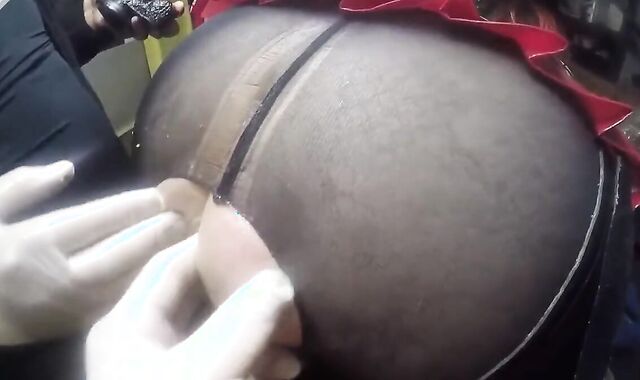 Crossdresser's Anal Pleasure with Toys and Fisting