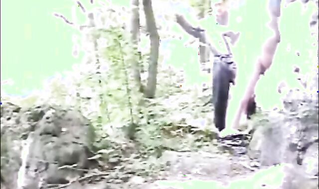 Found a Chubby Daddy out in the woods, Toronto, Canada