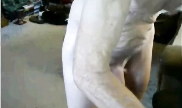 Skinny Grandpa Strokes