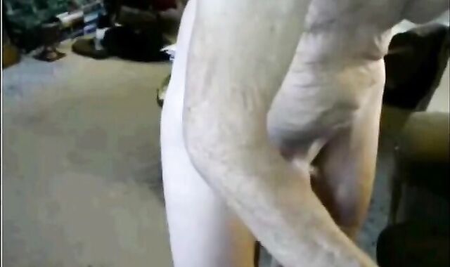 Skinny Grandpa Strokes