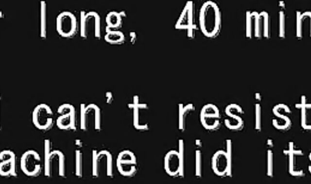 Asian Bear's BDSM Masturbation Marathon