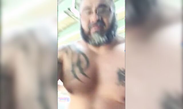 Master Feeds His Hungry Hubby in the Parking Lot