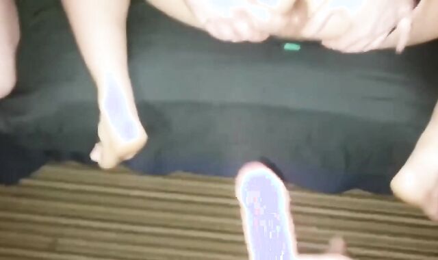 condom-free group-pound