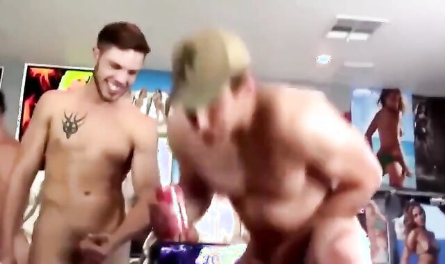 Frottage boyz Hog-tie ravage condom-free And Facialize new