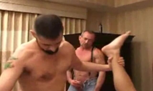 stunner unprotected spunk homo fuck-a-thon