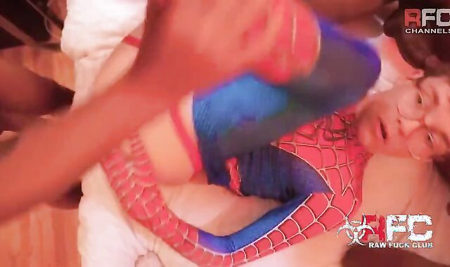 This Lil Spider Can indeed Take Some wet weenies -- group sex [PART 2]